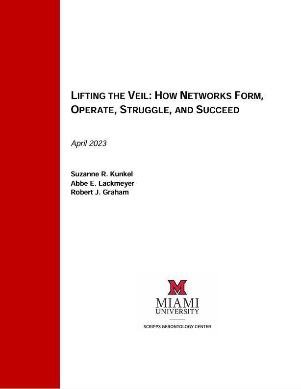 The cover of "Lifting the Veil: How Networks Form, Operate, Struggle, and Succeed"
